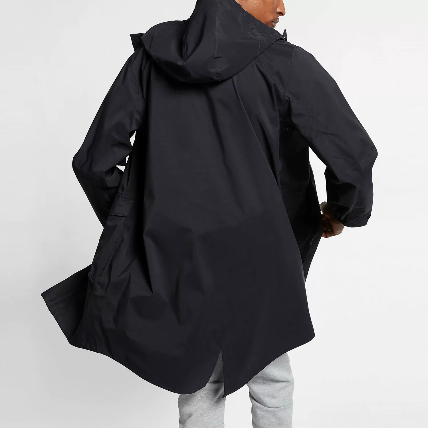Nike/ подлинный M NRG PARKA мужской черный спортивный ветровка с капюшоном AV8271
