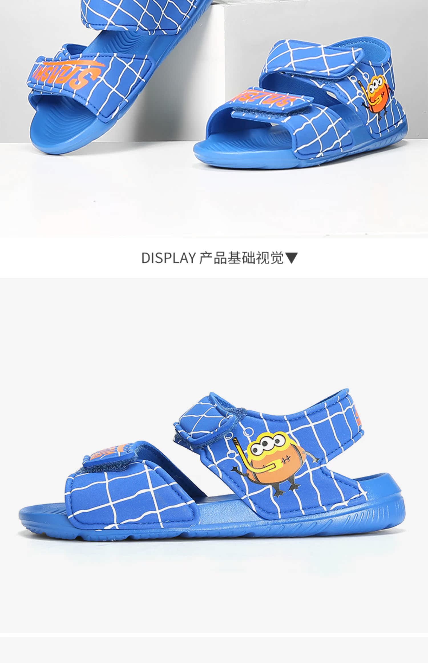 Giày Adidas / Adidas chính hãng 3-9 tuổi 2019 Giày trẻ em mới Giày đi biển trẻ em EF0375 - Giày dép trẻ em / Giầy trẻ giày nam trẻ em