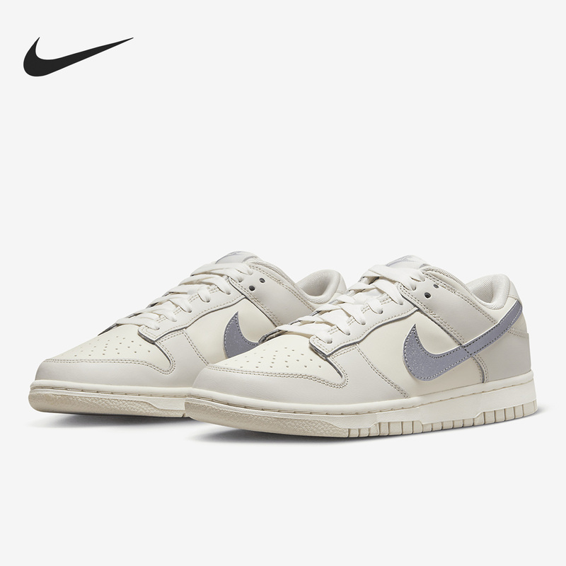 Nike Official Authentic Dunk Low Women's Wear-Resistant Casual Sports Low-Top Sneakers Dx5930-100