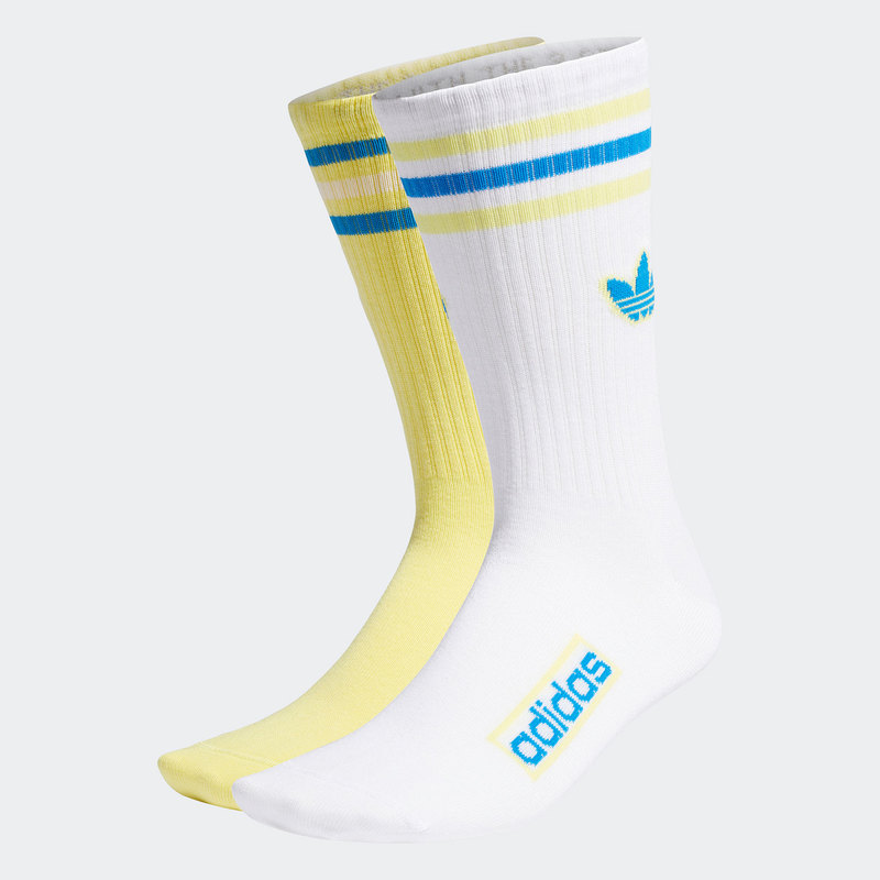 Adidas/Adidas Official Genuine Trefoil Men's and Women's Casual Fashion Sports Socks Two Pairs H32416 Adidas/Adidas Official Genuine Trefoil Men's and Women's Casual Fashion Sports Socks Two Pairs H32416