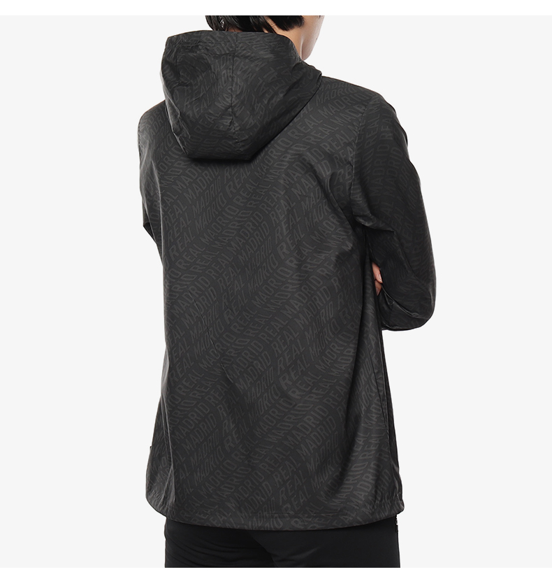 Áo khoác bóng đá nam Adidas / Adidas đích thực REAL WINDBREAKR DX9677 - Áo khoác thể thao / áo khoác áo khoác nữ lining