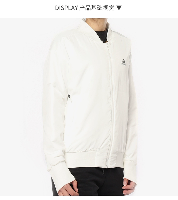 Áo khoác cotton thể thao giản dị dành cho nữ của Adidas / Adidas W BOMBER PA JKT DZ7629 - Quần áo độn bông thể thao