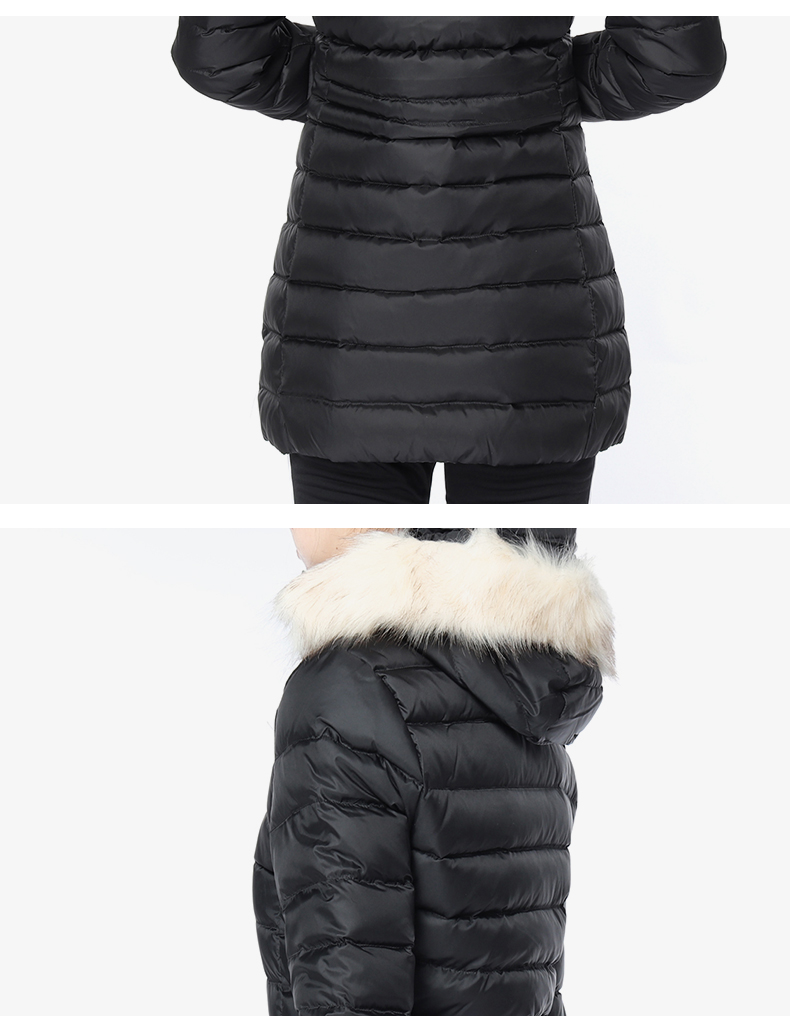 Adidas / Adidas JACKET MID SLIM JACKET Áo khoác thể thao giản dị nữ CE2356 - Thể thao xuống áo khoác áo phao ấm