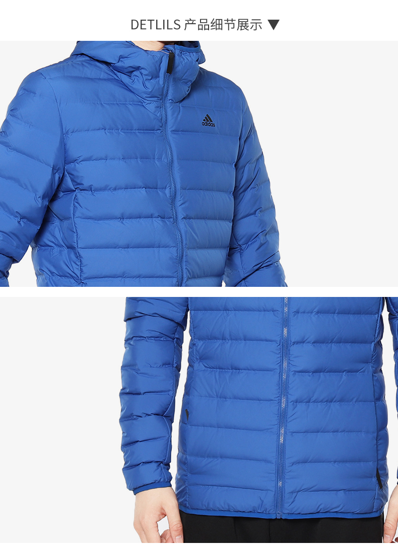 Adidas / Adidas Authentic VARILITE SOFT H áo thể thao nam giản dị xuống áo khoác CY8737 - Thể thao xuống áo khoác áo phao nam