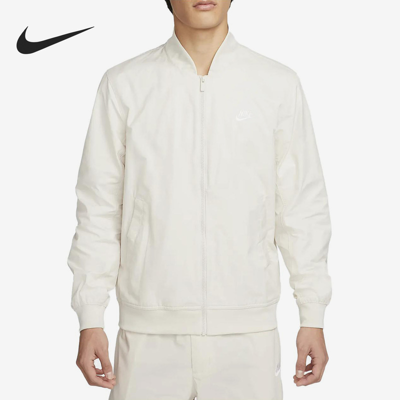 Nike Official Authentic Spring New Men's Sports Bomber Jacket Dm6822-104
