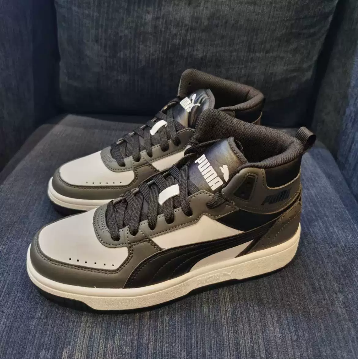 Puma/ Официальные подлинные кроссовки Rebound JOY мужские и женские высокие спортивные и повседневные 374765-06