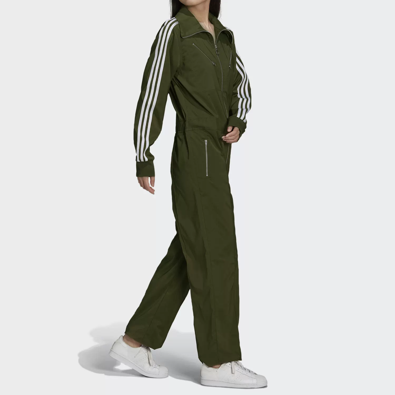 Официальный комплект/комбинезон Adidas с клевером женский BOILERSUIT HD2517
