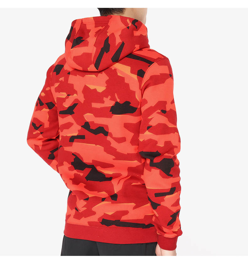 Nike / Nike chính hãng 2019 mới áo thun thường niên CNY Trung Quốc cộng với áo len thể thao nhung ấm AR2868 - Thể thao lông cừu / jumper áo nỉ adidas nam