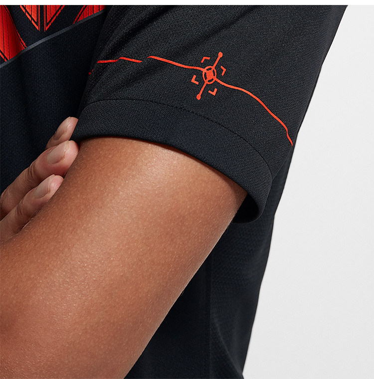 电竞t恤 nike/耐克正品当季新款x lpl战队tes男子比赛运动t恤cv9631