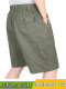 中老年宽松男士纯棉五分裤夏季中年爸爸装休闲老年人薄款深裆短裤