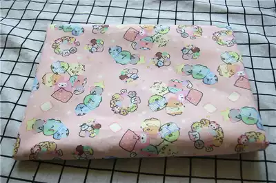 Cartoon fabric fine canvas printing kindergarten dormitory tablecloth patchwork diy corner fabric drop circle