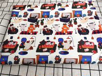Cartoon Fabric Fine Canvas Printed Handmade Diy Fabric Sofa Cover Fabric Bag Dorm Room Table Cloth Arabey Cat