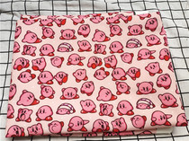 Cartoon fabric fine canvas printed handmade diy fabric sofa cover fabric bag dormitory tablecloth star Kabi