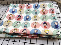 Cartoon Fabric Fine Canvas Printed Handmade Diy Fabric Sofa Cover Fabric Bag Dorm Room Table Cloth History China Wind