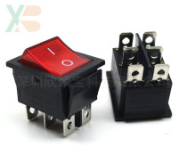 Ship Type Switch 6 Foot Shift Switch Power Switch Large Boat Type KCD-051 with Red Light Green Light 32x25