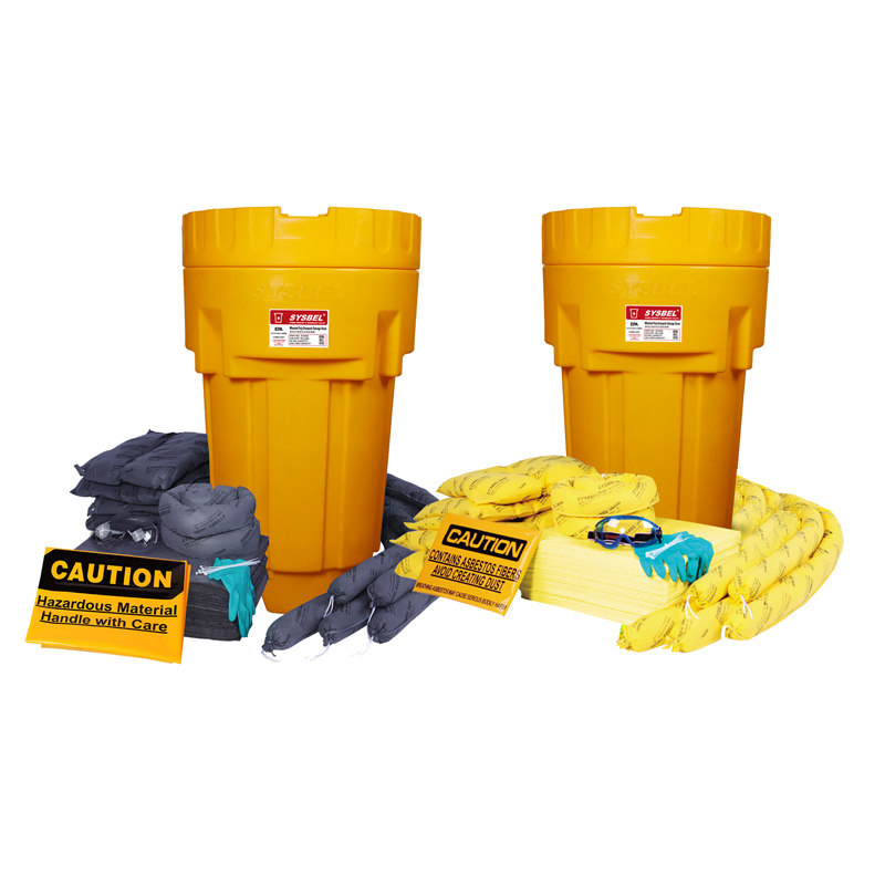 SYSBEL polyethylene anti-corrosion erosive 65 gallons of emergency handling barrel suit SYK652 651650