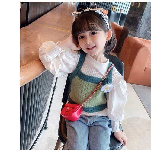 Брендовый жилет, короткая майка, футболка для девочек без рукавов, детская одежда, коллекция 2021