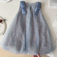 Блестки для ногтей, платье-комбинация