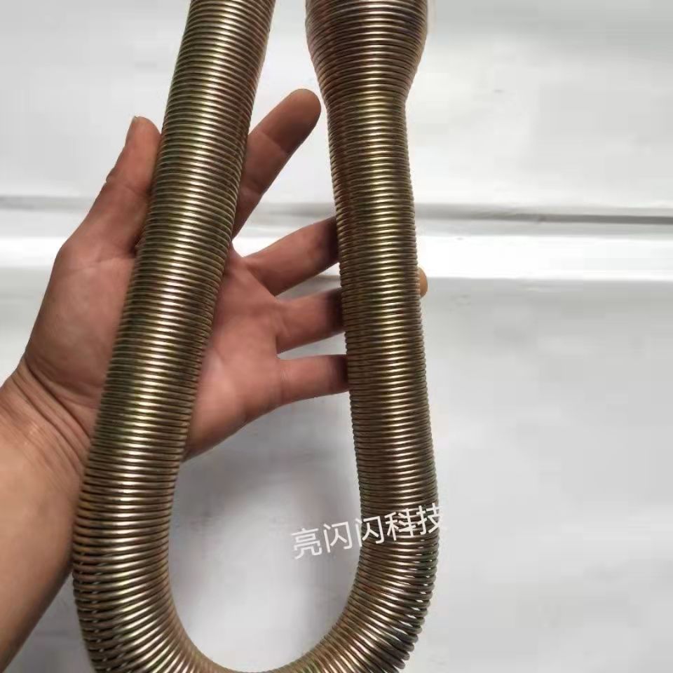 Corn no-tillage machine precision sowing machine spring fertilizer pipe steel wire pipe intertillage fertilization machine fertilizer pipe iron funnel seed pipe planter