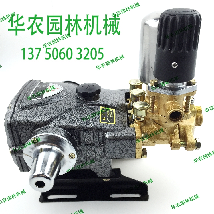 Agricultural Nebulizer Water Pump Power Drive Spray Machine Triple Cylinder Plunger Pump Plated Chrome Plunger Free Cream High Pressure Water Pump