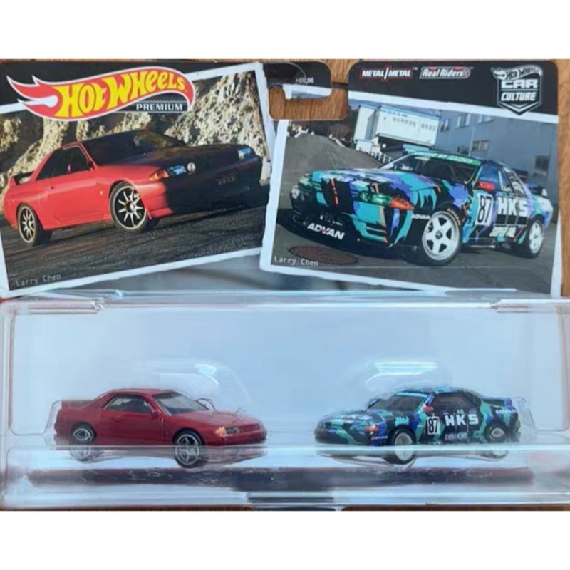 Hotwheels Nissan R32 Sports Car Red Nissan R32 Sports Car Hks Livery Black