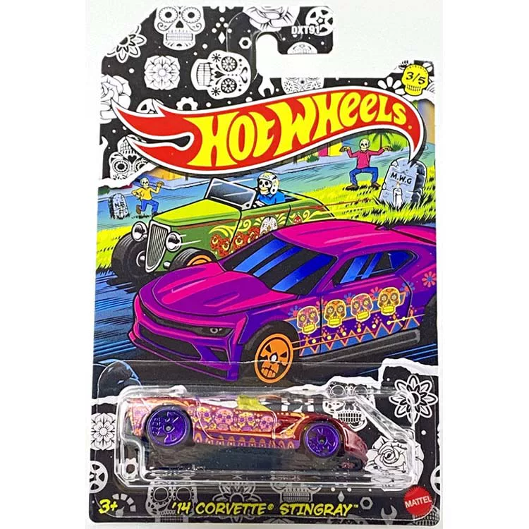 Hot Wheel Hotwheels мексиканский Dead Ford Corvette Plus Chevrolet DXT91