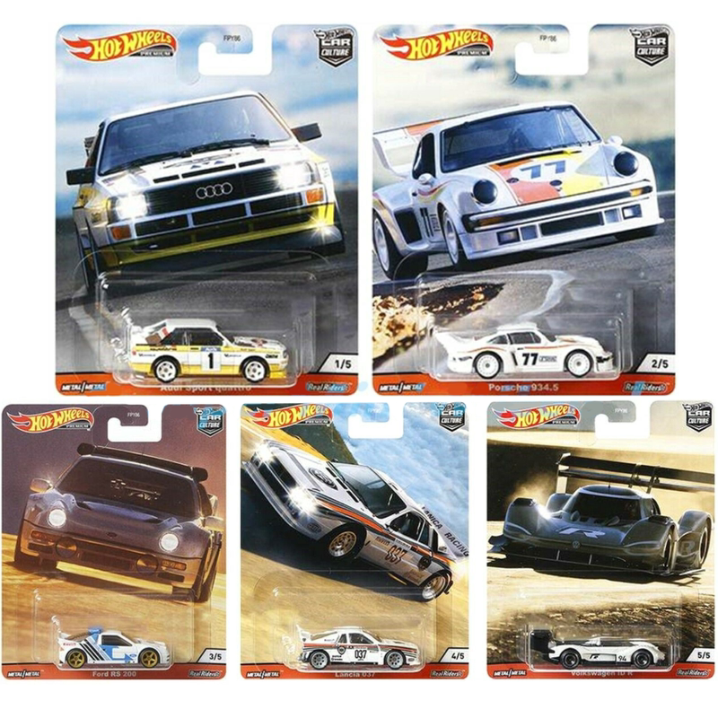 Hot Wheels Hotwheels Car Culture Mountaineering Audi Blue Flag Asia Porsche Off-Road Tension Fpy86