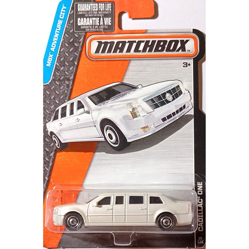 Matchbox Cadillac Army One Presidential Sedan/White Rare Cadillac One Matchbox Cadillac Army One Presidential Sedan/White Rare Cadillac One
