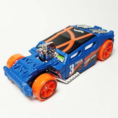 HotWheels Super Track Modified track car Original Unique Rare LETHAl DIESEL