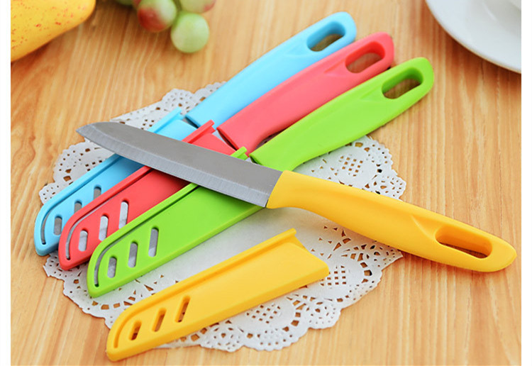 Multifunctional melon and fruit knife water fruit knife stainless steel home kitchen paring knife creative portable cut watermelon small cut melon knife