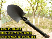 Engineering shovel military shovel multi-functional shovel outdoor military shovel self-defense Chinese folding military fishing