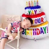 Импортный детский воздушный шар, США, подарок на день рождения, 1 лет