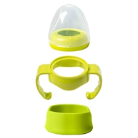 02 Зеленый (прозрачная крышка + среднее кольцо + ручка + основание)