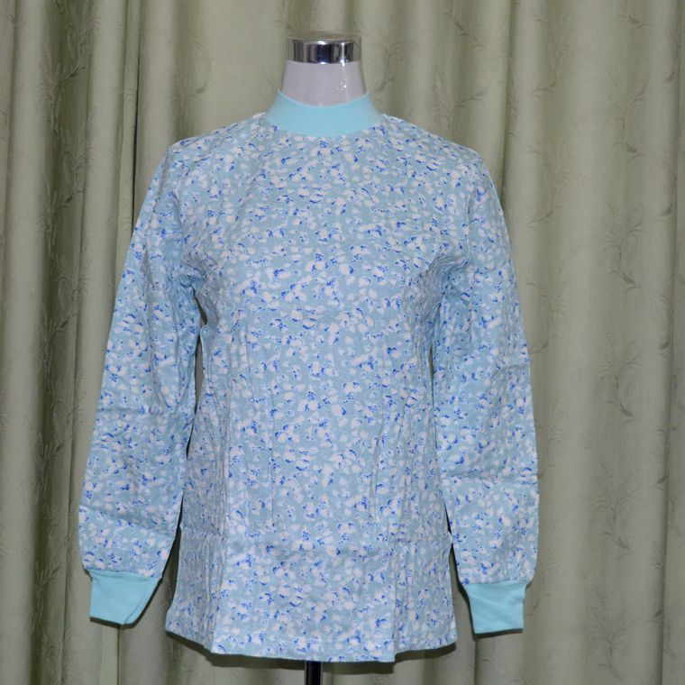 Áo cotton nữ cổ cao cổ tròn thấp cổ áo quần áo đơn mảnh áo len cotton nửa cổ áo sơ mi cao cổ - Áo ấm ao giu nhiet lot long