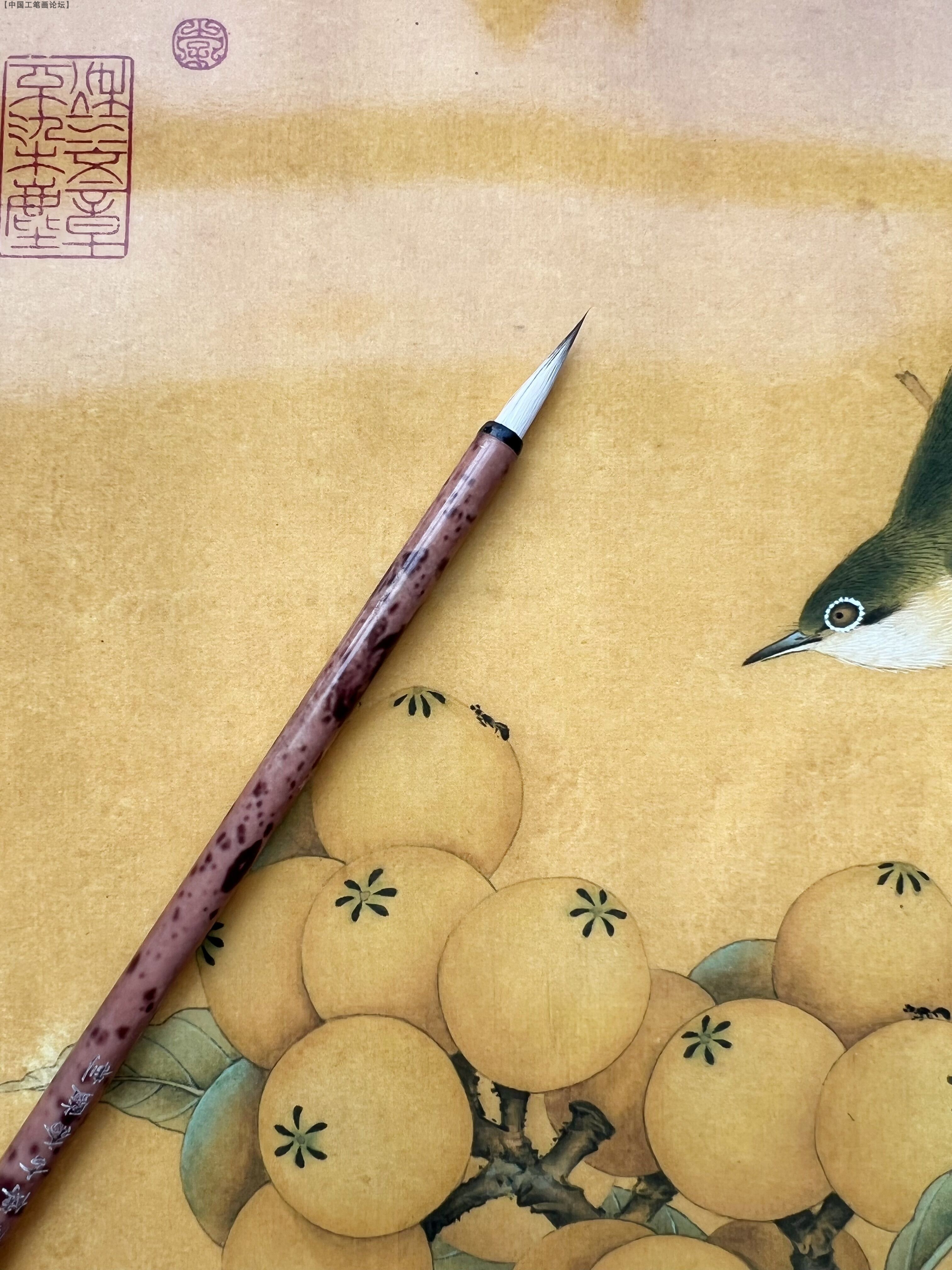 China Meticulous Painting Forum Meticulous Line Drawing Hook Line Li Xiaoming's Customized Wolf Tip Hook Line-Li's Hook Line Small