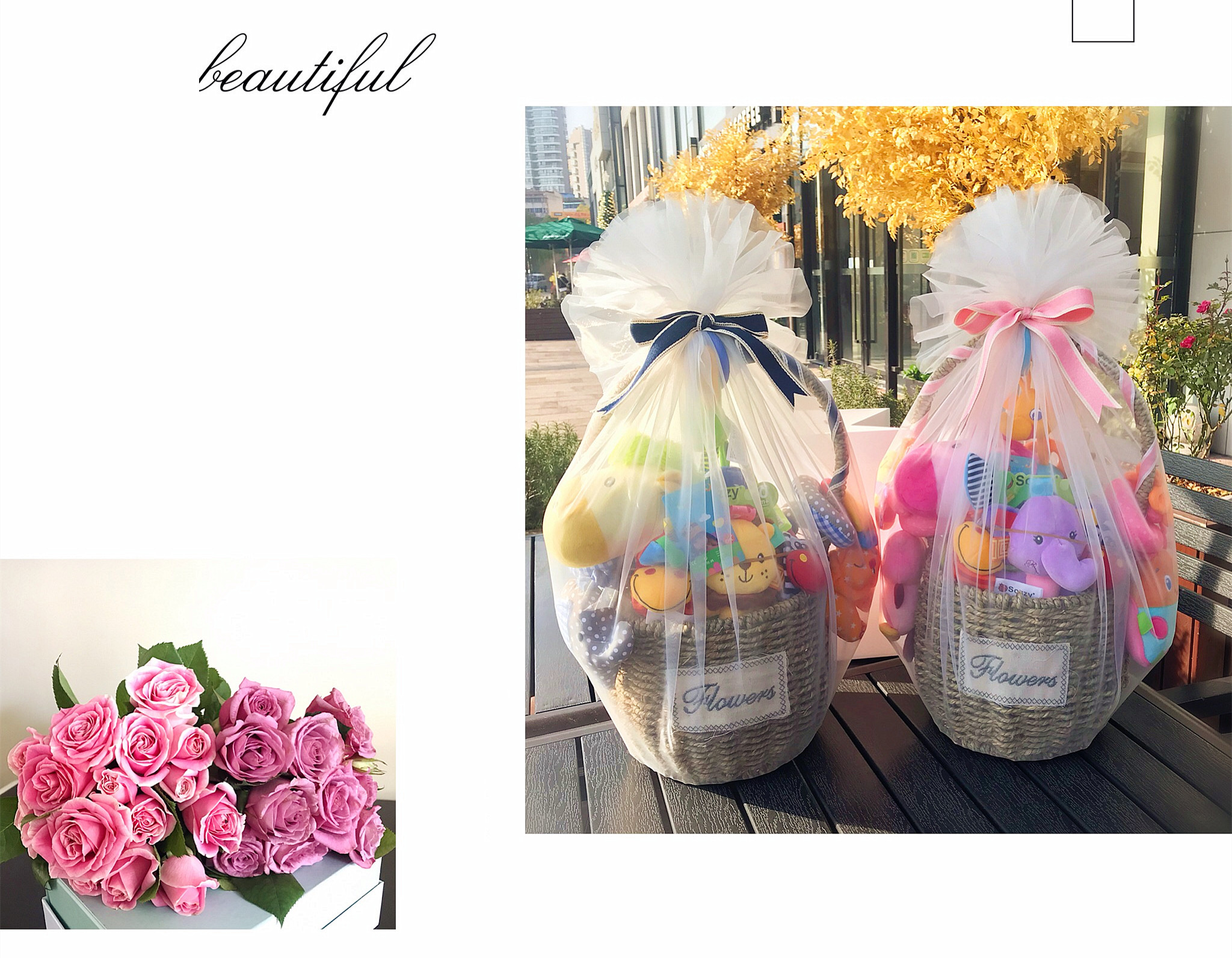Đồ chơi sơ sinh cho bé bộ quà tặng cao cấp nam nữ quà tặng trăng tròn quà tặng trăm ngày túi quà tặng bà mẹ và trẻ em đồ cho bé sơ sinh