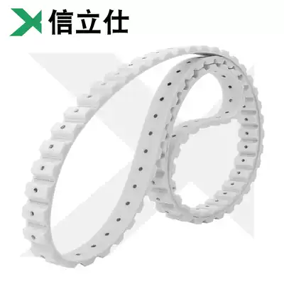 Industrial belt pu polyurethane steel wire ring drive arc tooth perforated Seamless Seamless connection AT10 with hole timing belt