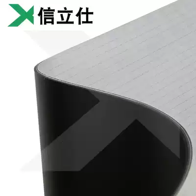 Industrial belt 23456mm thick light ring production line machinery equipment transmission pvc conveyor belt Black