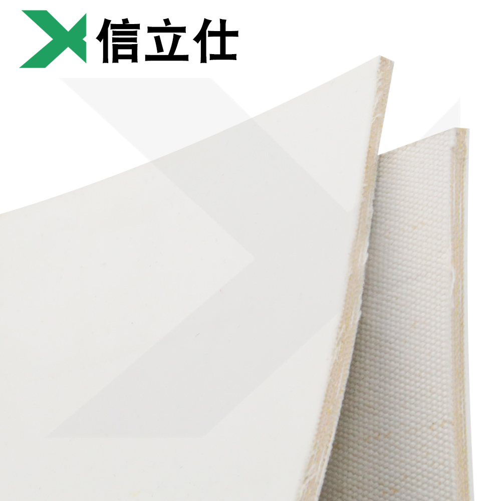 Industrial Belt 1 5mm thick white food grade chuan yun with automated production lines silica gel conveyor belt