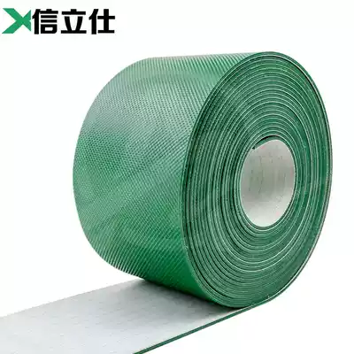 Industrial belt PVC green light ring electronic products production line transport machine diamond pattern conveyor belt