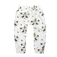 Белые брюки с пандами