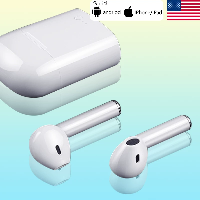 Apple, беспроводные совместимые наушники, универсальный телефон, bluetooth, Android
