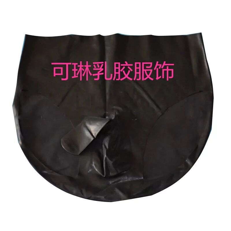 One-Piece Men's Latex Underwear, Seamless with Jj Cover, Latex Latex Clothing