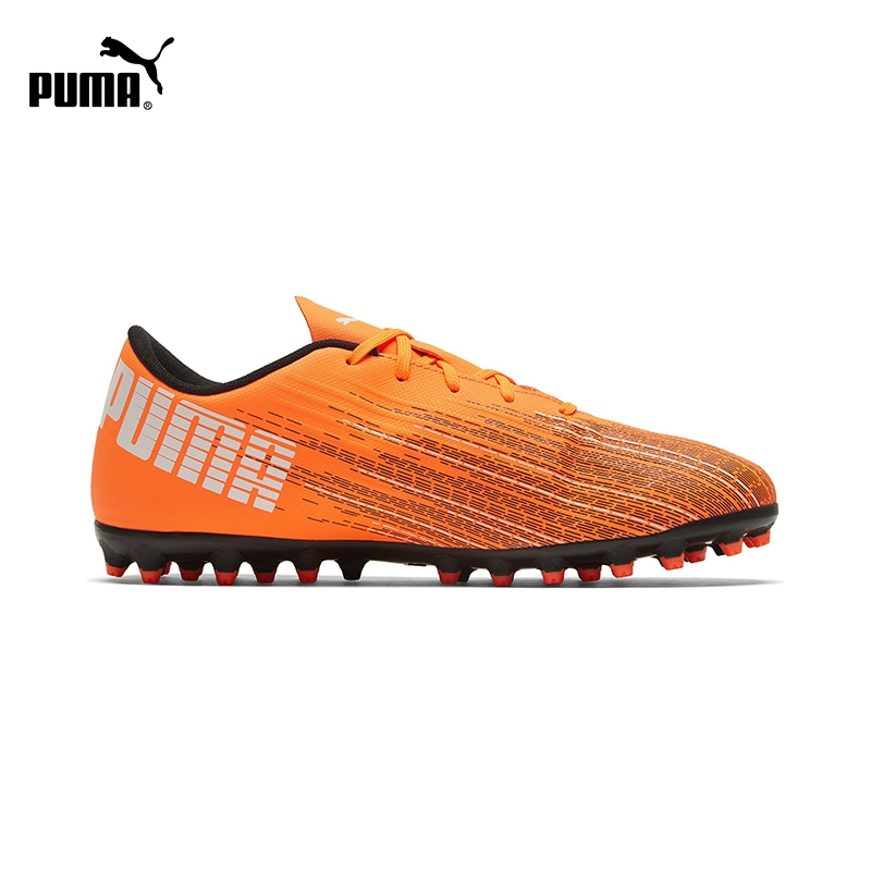 Giày bóng đá trẻ em PUMA PUMA ULTRA 4.1 MG giày thể thao sân cỏ nhân tạo thanh niên mũi nhọn ngắn 106101-01 - Giày bóng đá