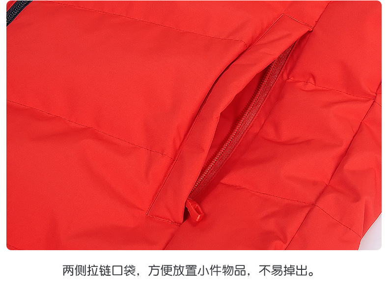 ANTA Anta Thanh niên chính hãng Áo dài xuống mới Thể thao Đào tạo Áo khoác cotton ấm áp cho nam áo phao gile nữ