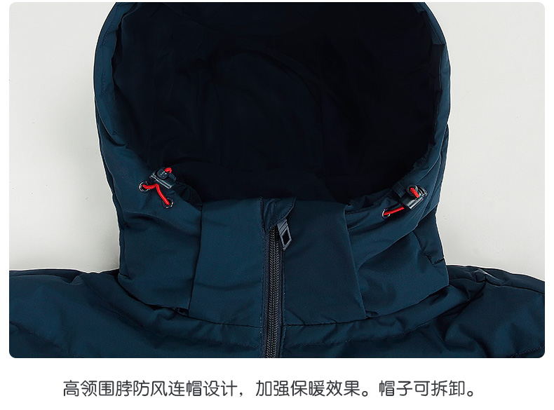 ANTA Anta Thanh niên chính hãng Áo dài xuống mới Thể thao Đào tạo Áo khoác cotton ấm áp cho nam áo phao gile nữ