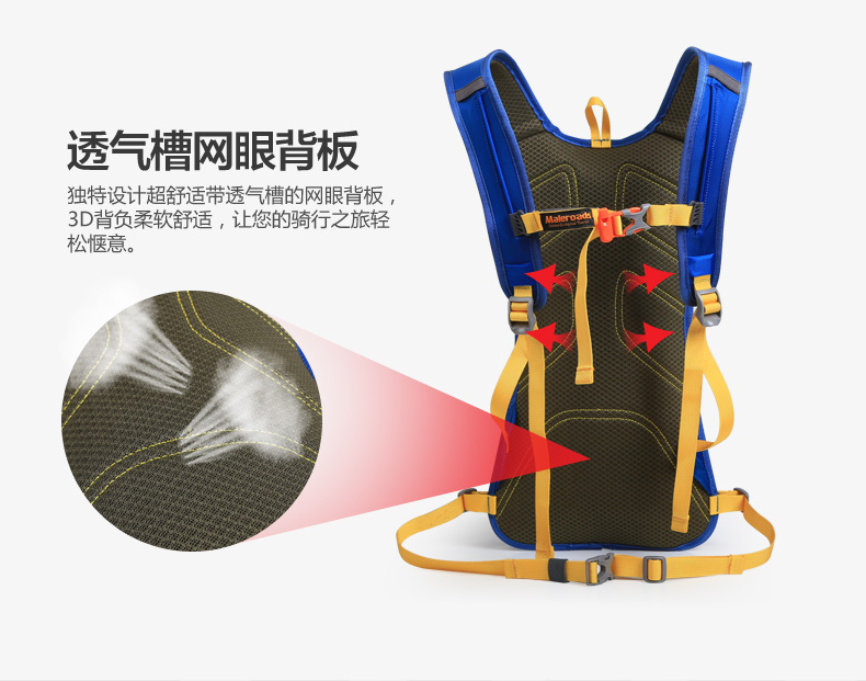 Sacoche pour vélo mixte MALEROADS - Ref 2219456 Image 10