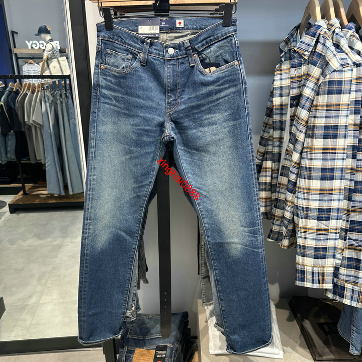 Levis Genuine 26 Autumn/Winter Japanese-Made 511 Slim Fit Tapered Selvedge Men's Jeans A5876-0009