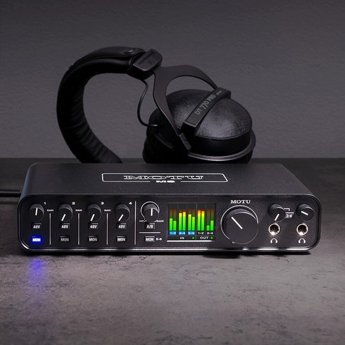 Motou Motu M6 Профессиональная внешняя записи, аранжировка гибридного аудио -интерфейса USB Звуковая запись звуковой карты Новый список