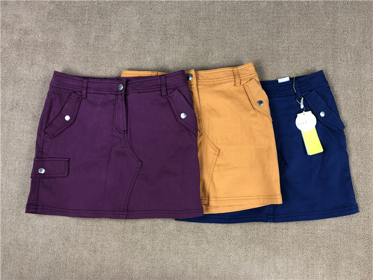 Washed old golf skirt autumn and winter exported to Korea golf skirt elastic golf clothing